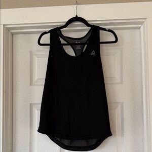 Reebok Women's Sleek Black Tank Top